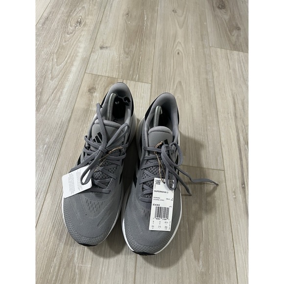 Adidas Supernova 3 Size 9.5 Grey Black Men Running & Jogging Sneaker IE4365 main image 6